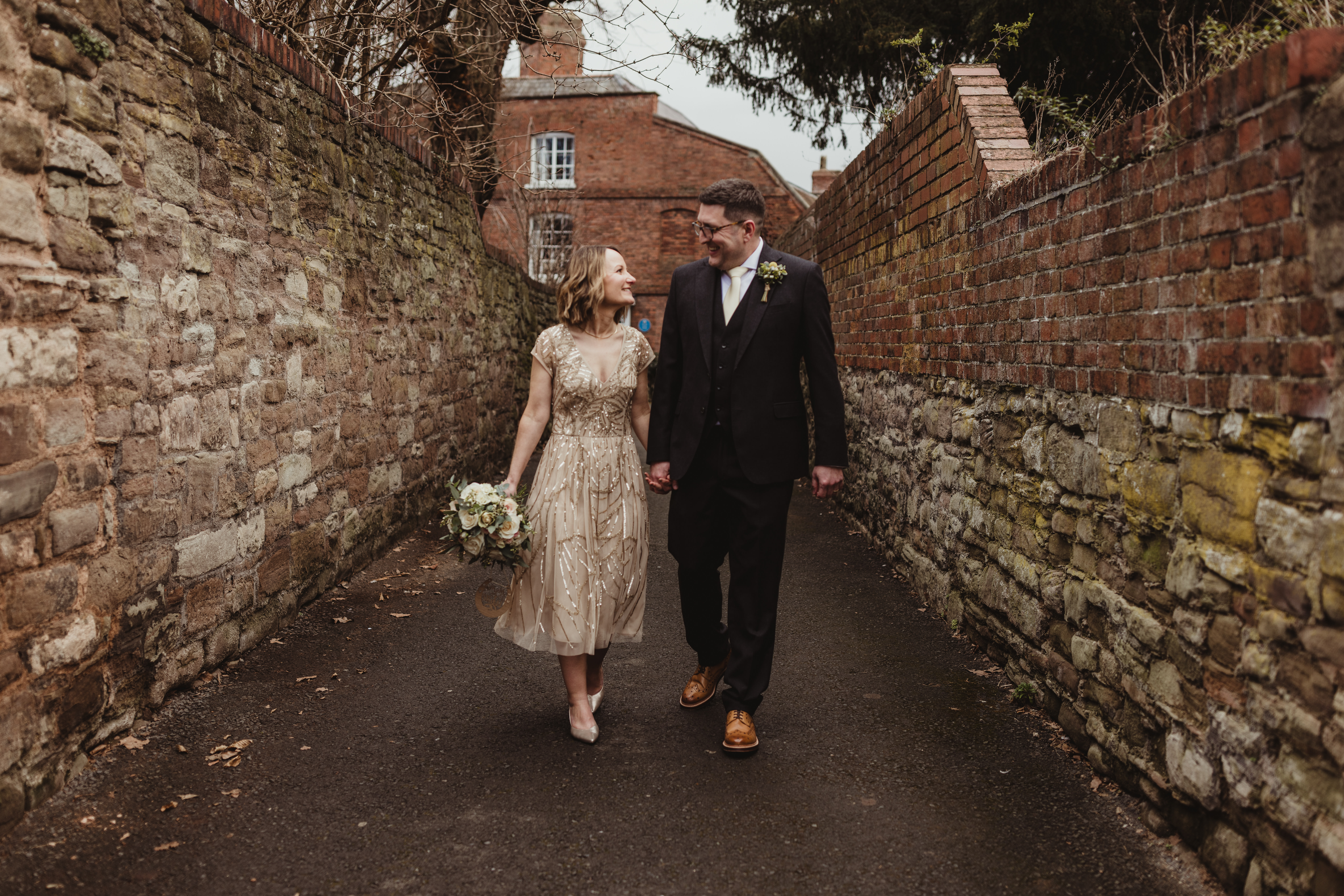 Wedding Photographer - Hereford - Town Hall - Couples Portrait